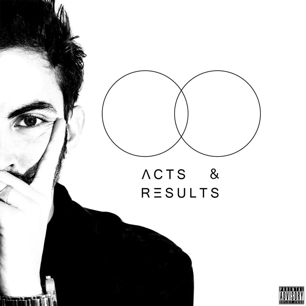 Album cover of "Acts & Results" by Dennis Lloyd