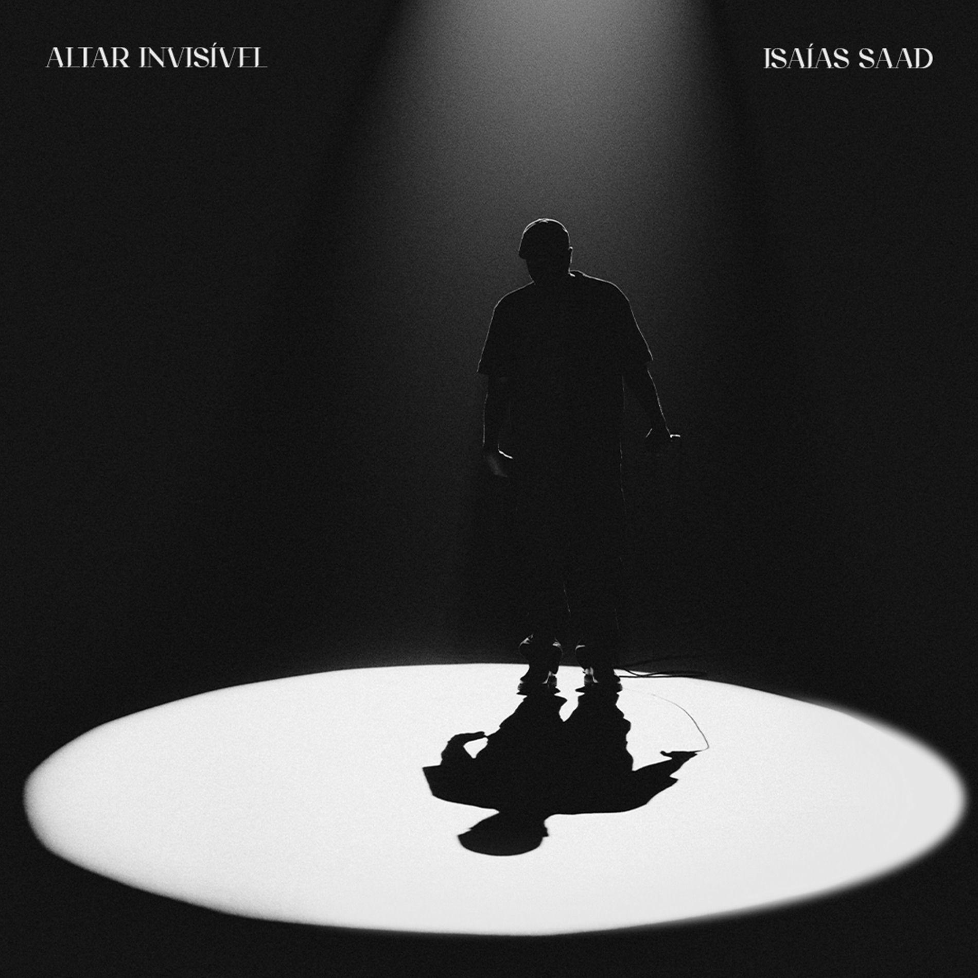 Capa do Album "ALTAR INVISÍVEL", de Isaías Saad