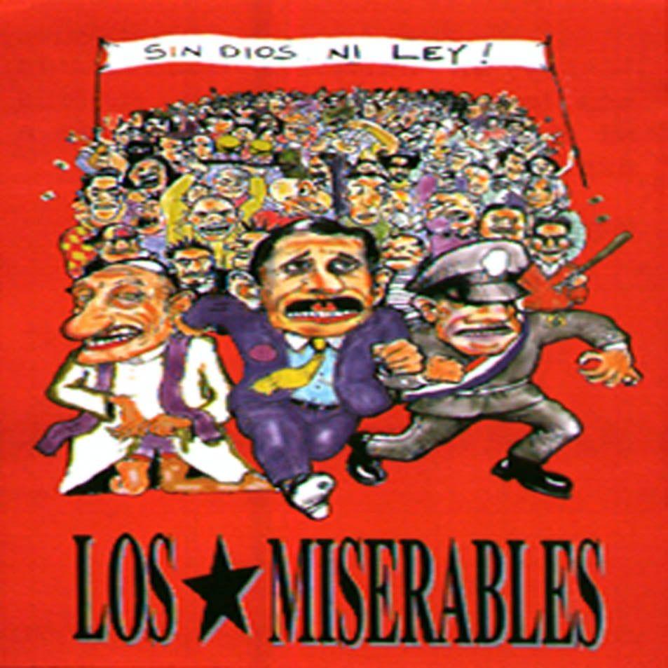 Portada de Álbum "Sin Dios Ni Ley", de Los Miserables