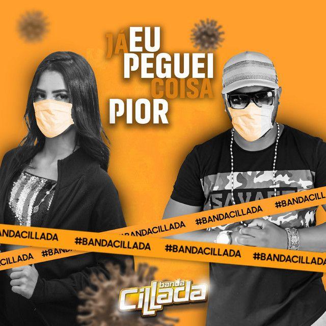 Portada de Sencillo/EP "Eu Já Peguei Coisa Pior", de Banda Cillada