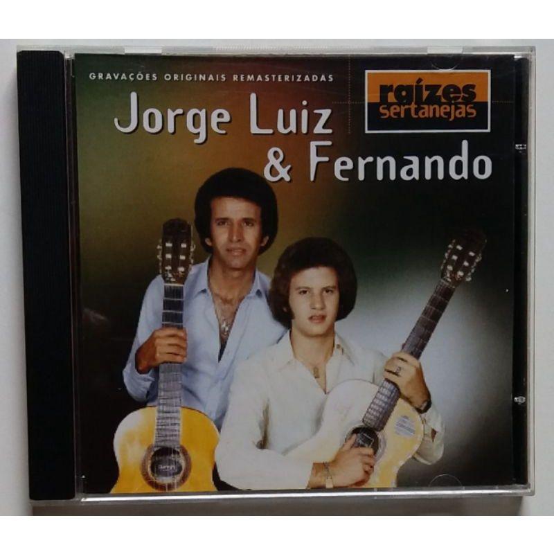 Portada de Álbum "Raízes Sertanejas ", de Jorge Luiz e Fernando