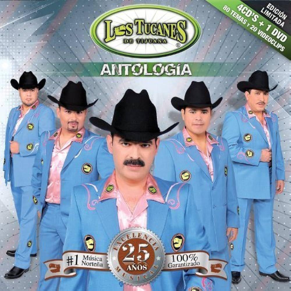 Portada de Álbum "25 Aniversario Antologia", de Los Tucanes de Tijuana