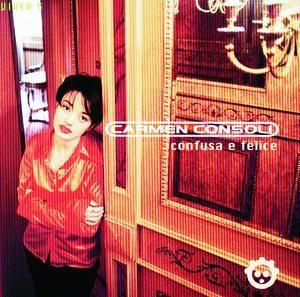 Capa do Álbum "Confusa E Felice", de Carmen Consoli