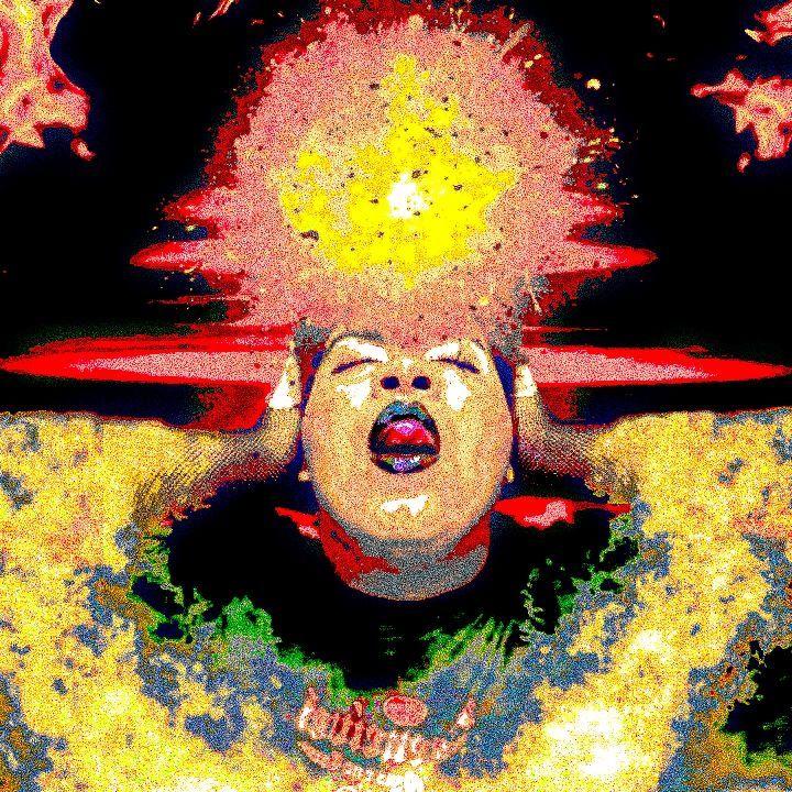 Capa do Álbum "ATÔMICO", de Ezrazin