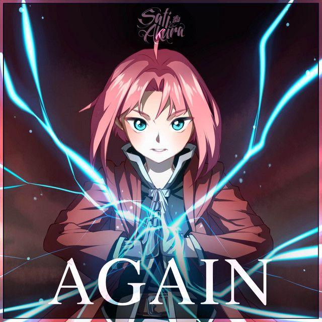 Portada de Sencillo/EP "Again", de Sati Akura