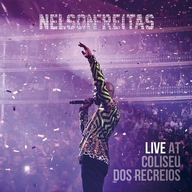 Capa do Álbum "Live At Coliseu Dos Recreios", de Nelson Freitas