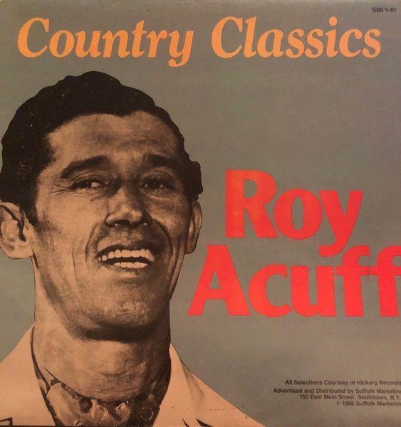 Portada de Álbum "Country Classics", de Roy Acuff