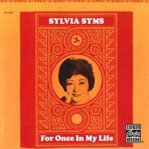 Portada de Álbum "For Once In My Life", de Sylvia Syms