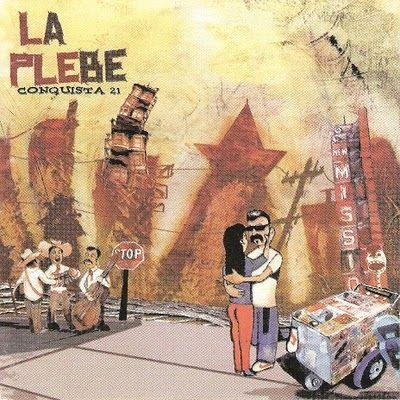 Portada de Álbum "Conquista 21", de La Plebe