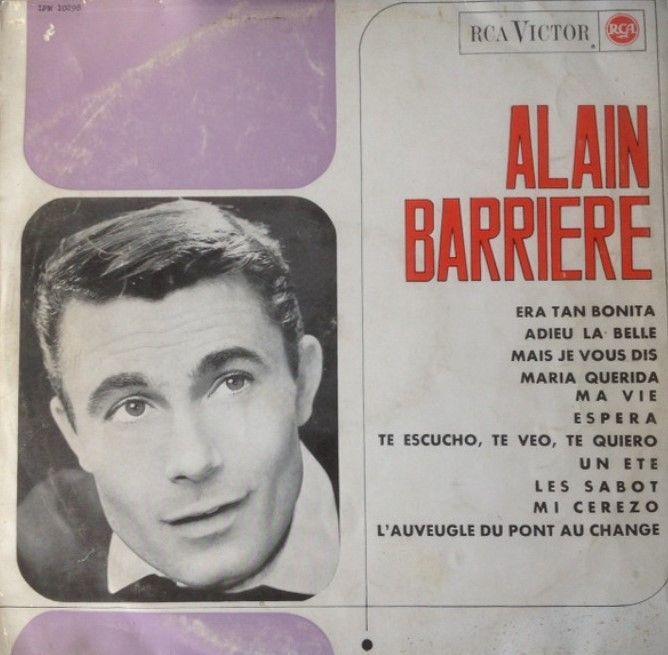 Capa do Álbum "Alain Barrière (1965)", de Alain Barrière