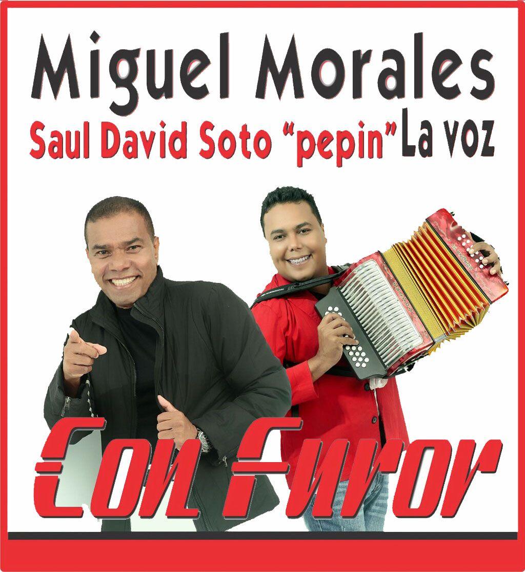 Capa do Álbum "Con Furor", de Miguel Morales