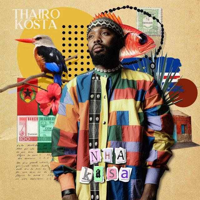 Capa do Álbum "Nha Kasa", de Thairo Kosta