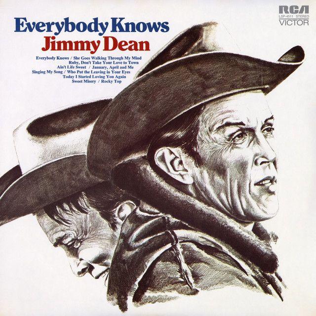 Portada de Álbum "Everybody Knows Jimmy Dean", de Jimmy Dean