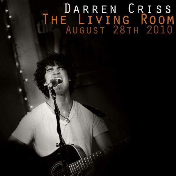 Portada de Álbum "The Living Room ", de Darren Criss