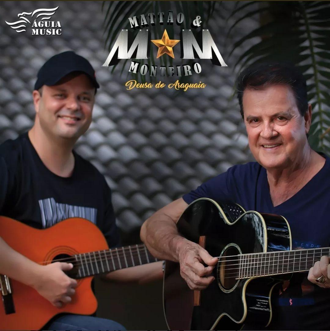 Capa do Álbum "Deusa do Araguaia", de Mattão e Monteiro