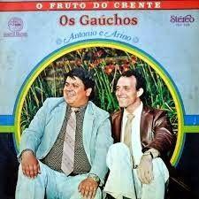 Capa do Álbum "O Fruto do Crente", de Antonio e Arino