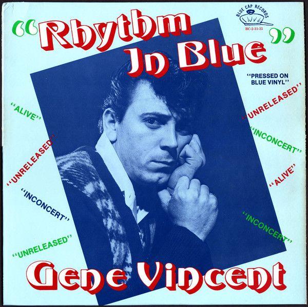 Capa do Álbum "Rhythm In Blue", de Gene Vincent