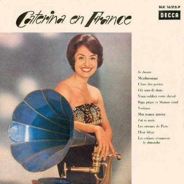 Portada de Álbum "Caterina En France", de Caterina Valente