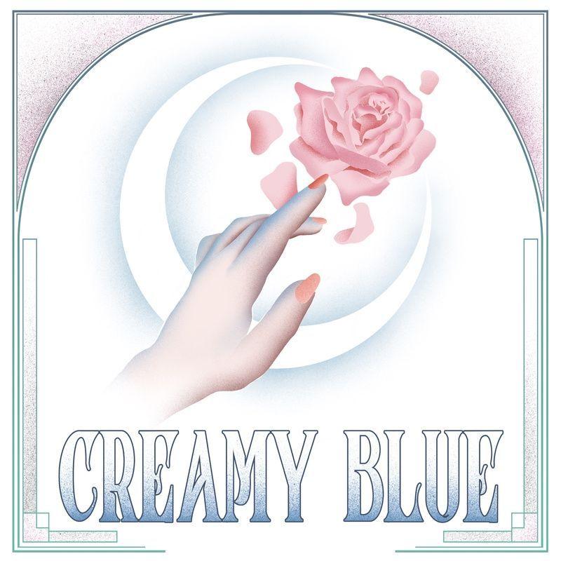 Portada de Sencillo/EP "Creamy Blue", de Sarah Klang