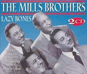 Cover for Album "Lazy Bones" by The Mills Brothers
