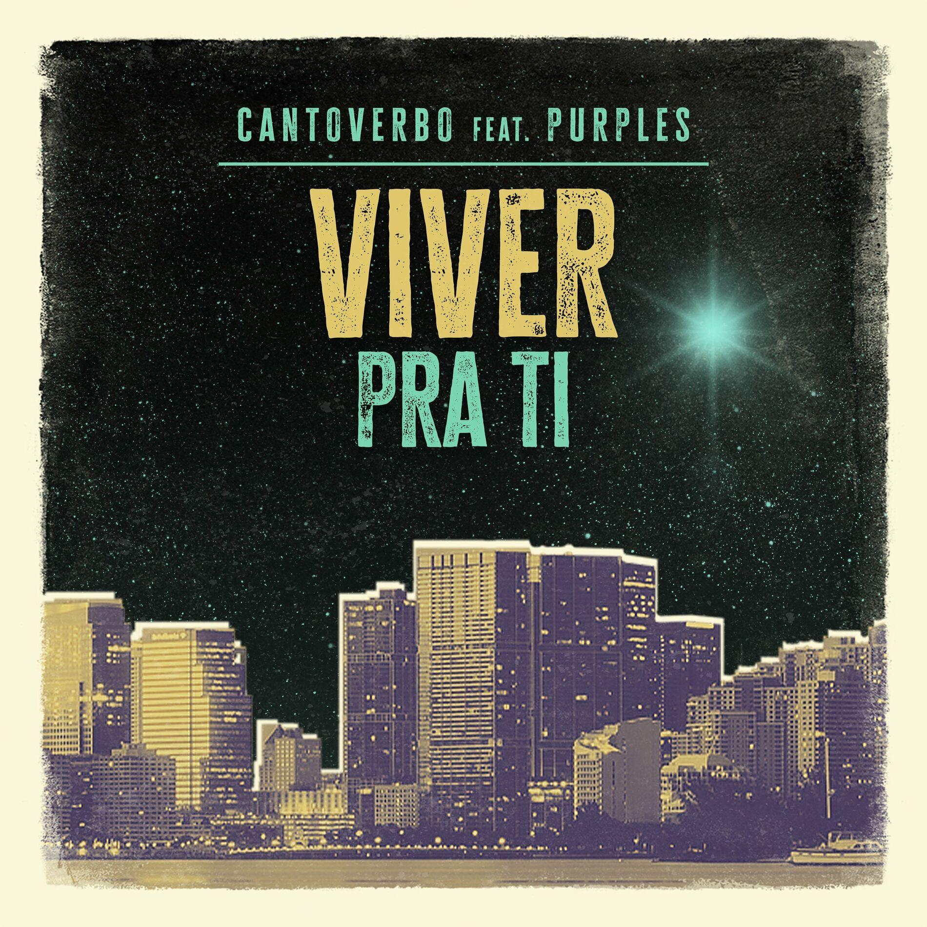 Capa do Single/EP "Viver Pra Ti", de CantoVerbo