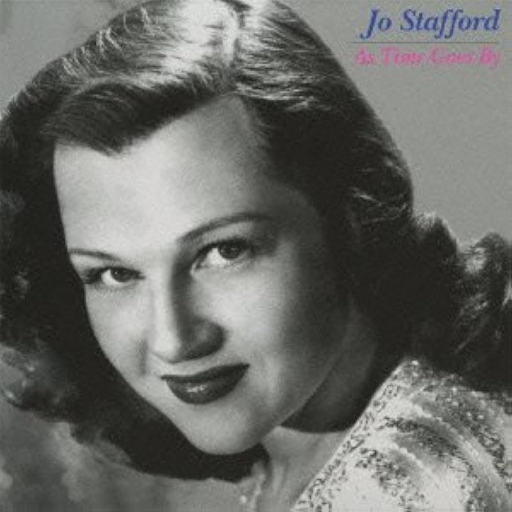 Capa do Álbum "As Time Goes By", de Jo Stafford