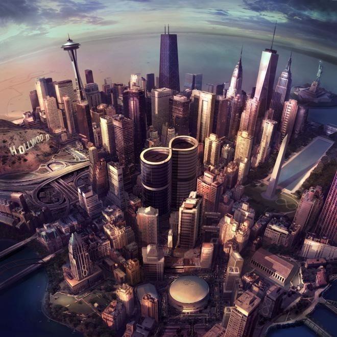 Portada de Álbum "Sonic Highways", de Foo Fighters