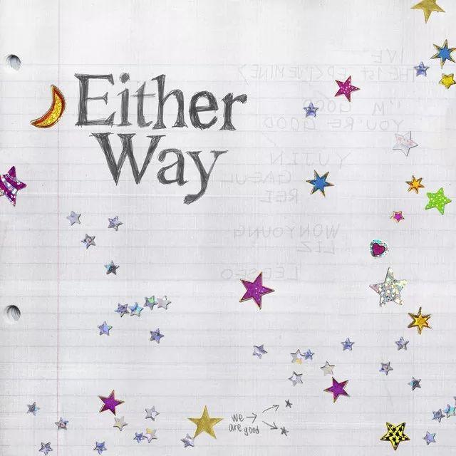 Portada de Sencillo/EP "Either Way", de IVE