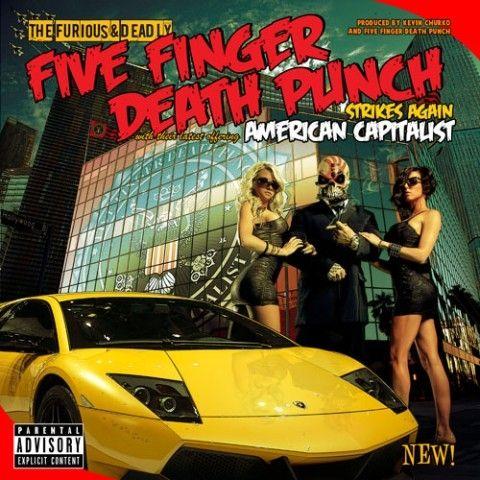 Portada de Álbum "American Capitalist", de Five Finger Death Punch
