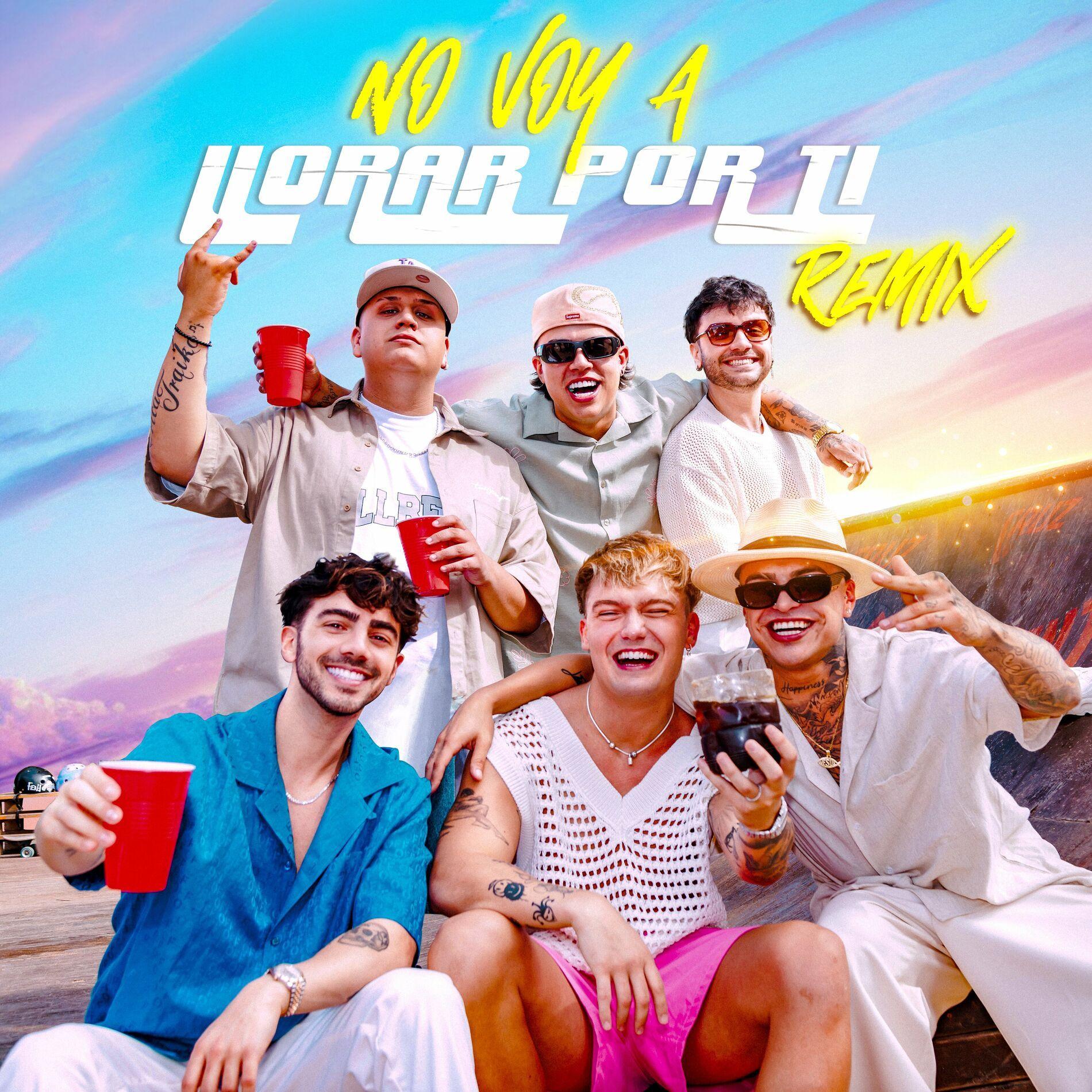 Portada de Sencillo/EP "No Voy a Llorar Por Ti (remix) (part. Fede Vigevani, Marama, La T y La M y Milthon)", de Ian Lucas