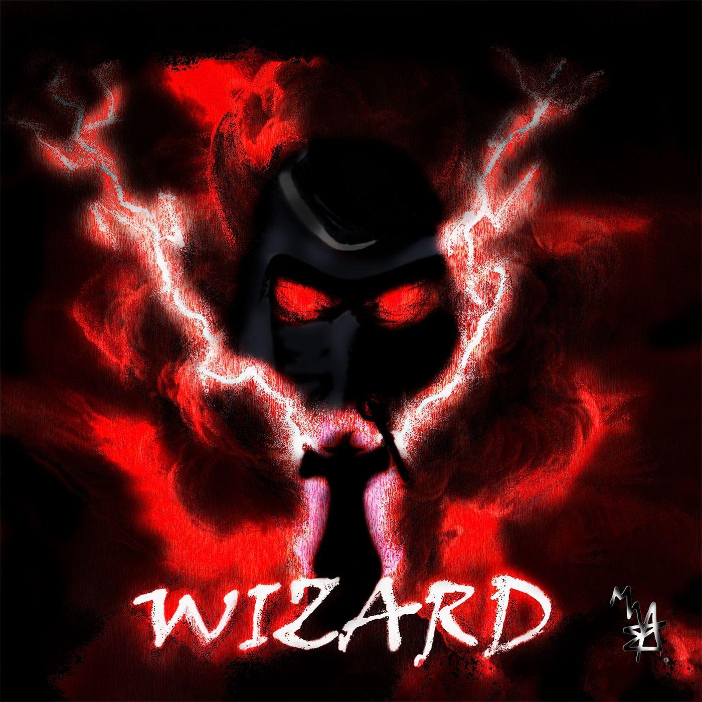 Portada de Sencillo/EP "The Viral Wizard", de Maza