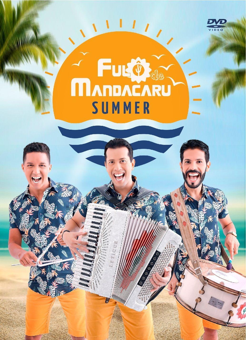 Capa do Álbum "Fulô de Mandacaru Summer", de Fulô de Mandacaru