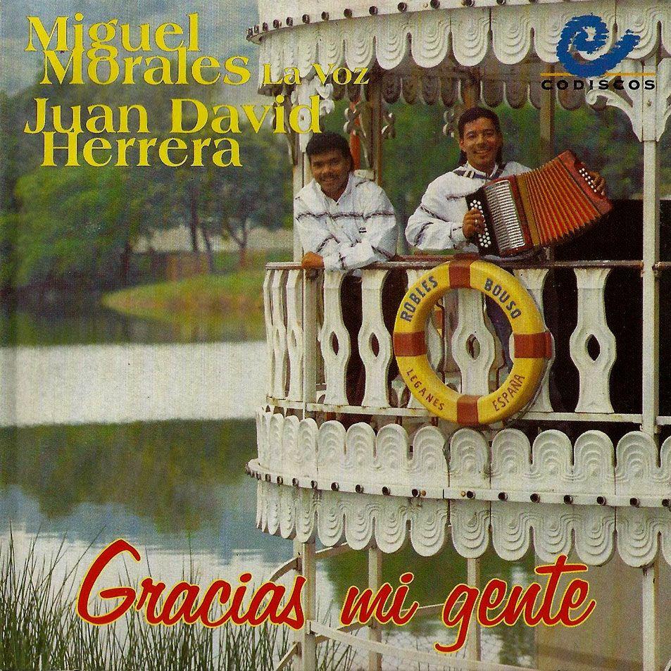 Capa do Álbum "Gracias Mi Gente", de Miguel Morales