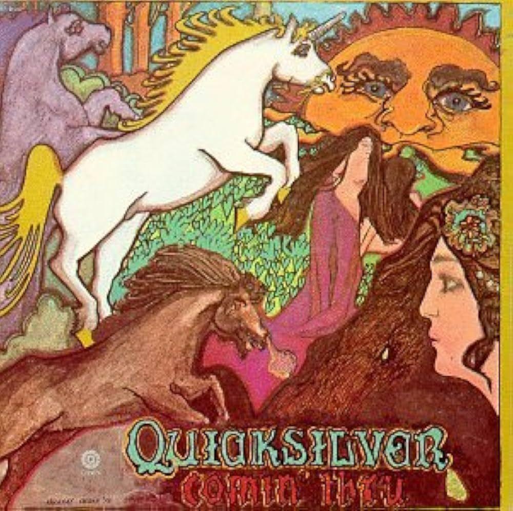 Album cover of "Comin' Thru" by Quicksilver Messenger Service