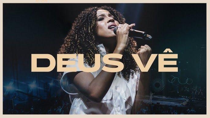 Portada de Sencillo/EP "Deus Vê", de Gabriela Gomes