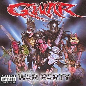 Album cover of "War Party" by Gwar
