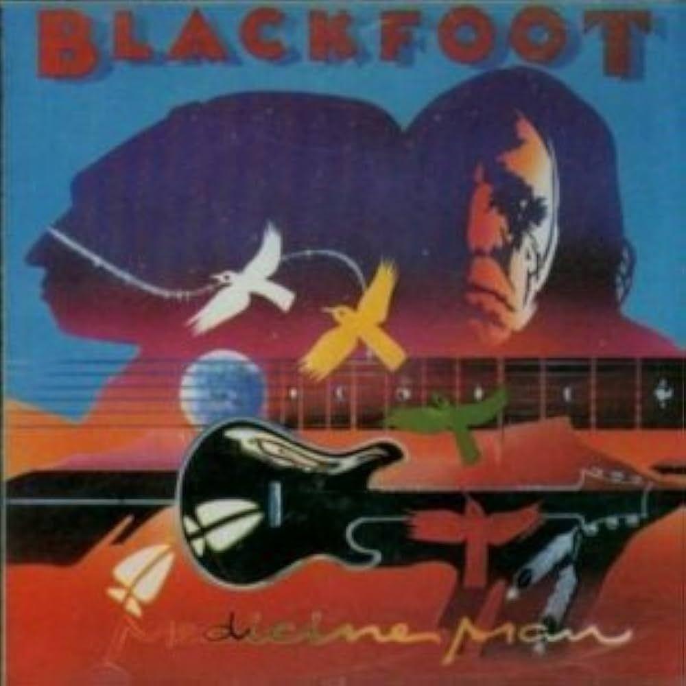 Capa do Álbum "Medicine Man", de Blackfoot