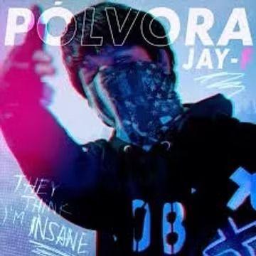 Capa do Single/EP "Pólvora", de Jay F. (MusicRap)