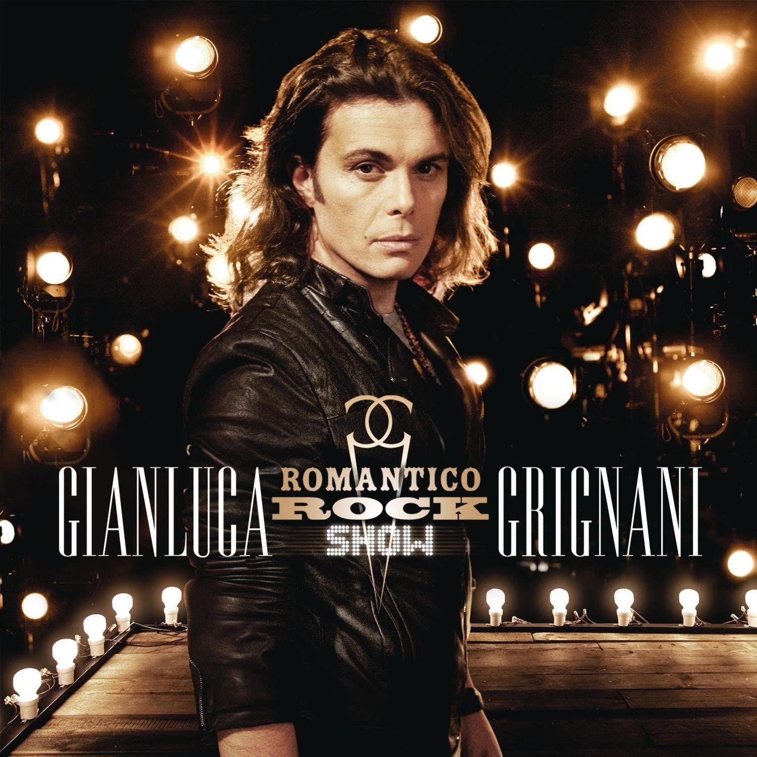 Portada de Álbum "Romantico Rock Show", de Gianluca Grignani