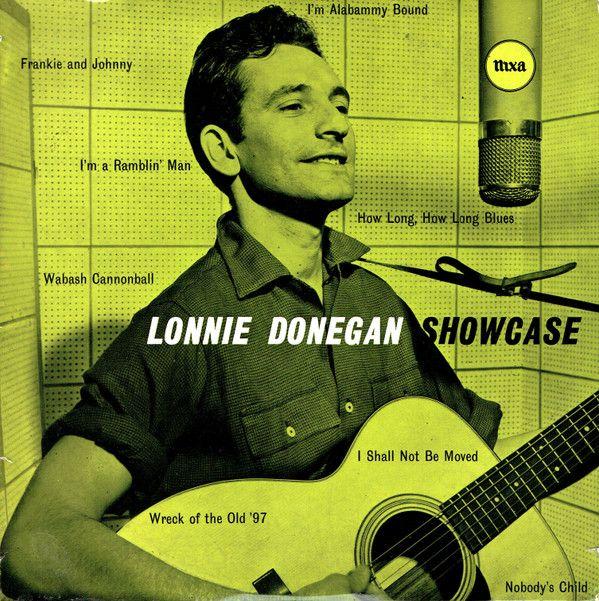Portada de Álbum "Showcase", de Lonnie Donegan