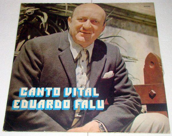Portada de Álbum "Canto Vital", de Eduardo Falu