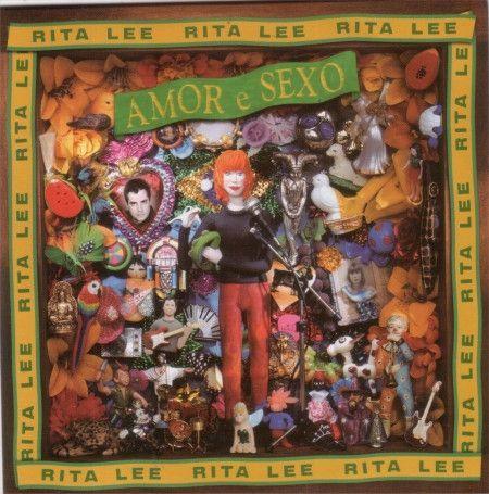 Portada de Sencillo/EP "Amor e Sexo", de Rita Lee