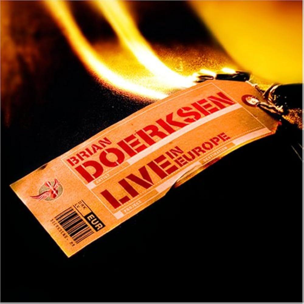 Portada de Álbum "Live In Europe", de Brian Doerksen