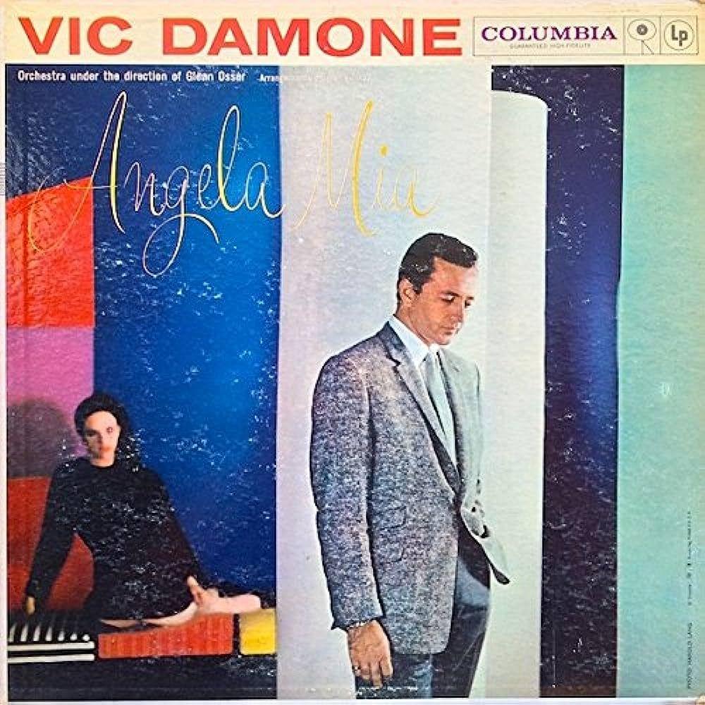 Capa do Álbum "Angela Mia", de Vic Damone