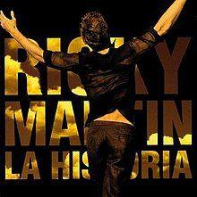 Capa do Álbum "La Historia", de Ricky Martin