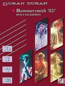 Portada de Álbum "Live at Hammersmith '82!", de Duran Duran