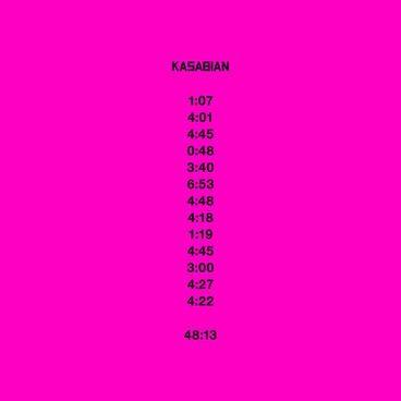 Portada de Álbum "48:13", de Kasabian
