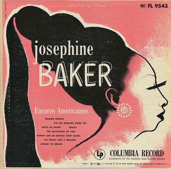 Portada de Álbum "Encores Américaines", de Joséphine Baker