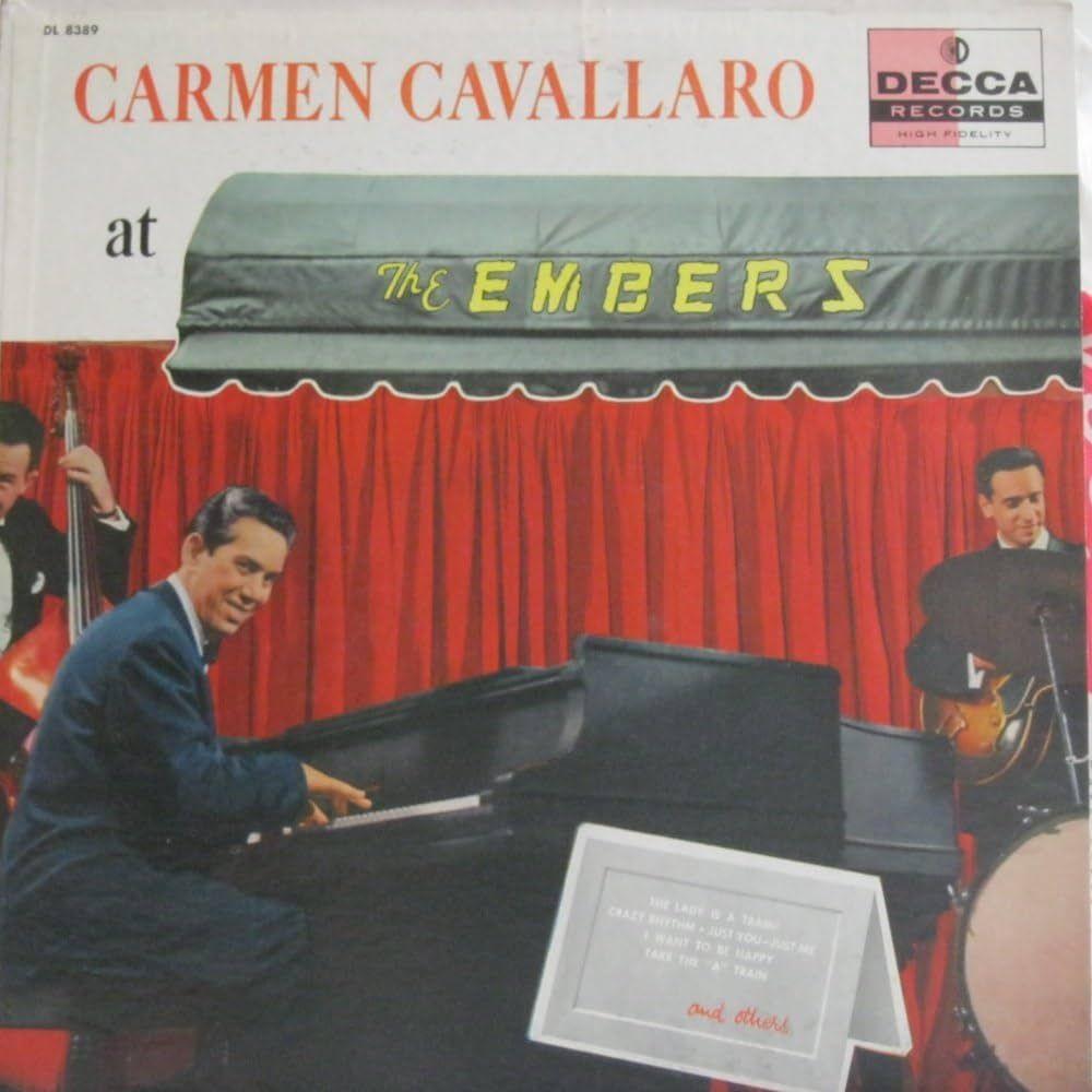 Portada de Álbum "At The Embers", de Carmen Cavallaro