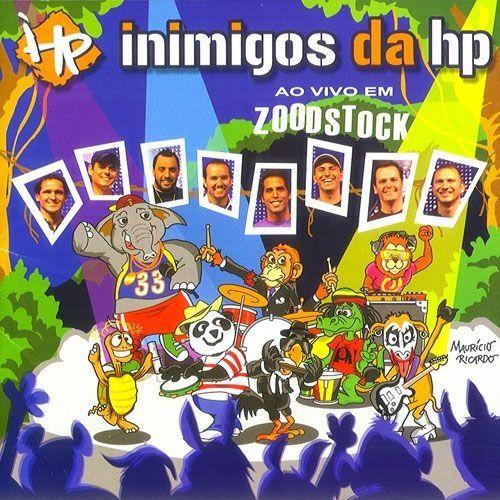 Capa do Álbum "Ao Vivo em Zoodstock", de Inimigos da HP